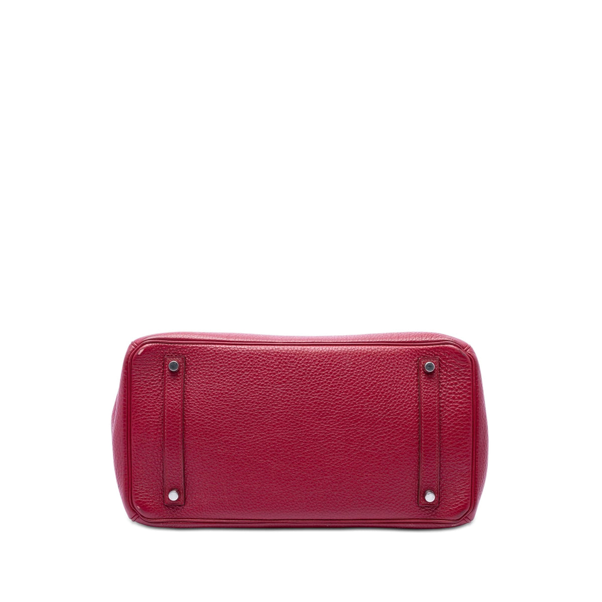 Birkin Handbag Red Togo with Palladium Hardware 35