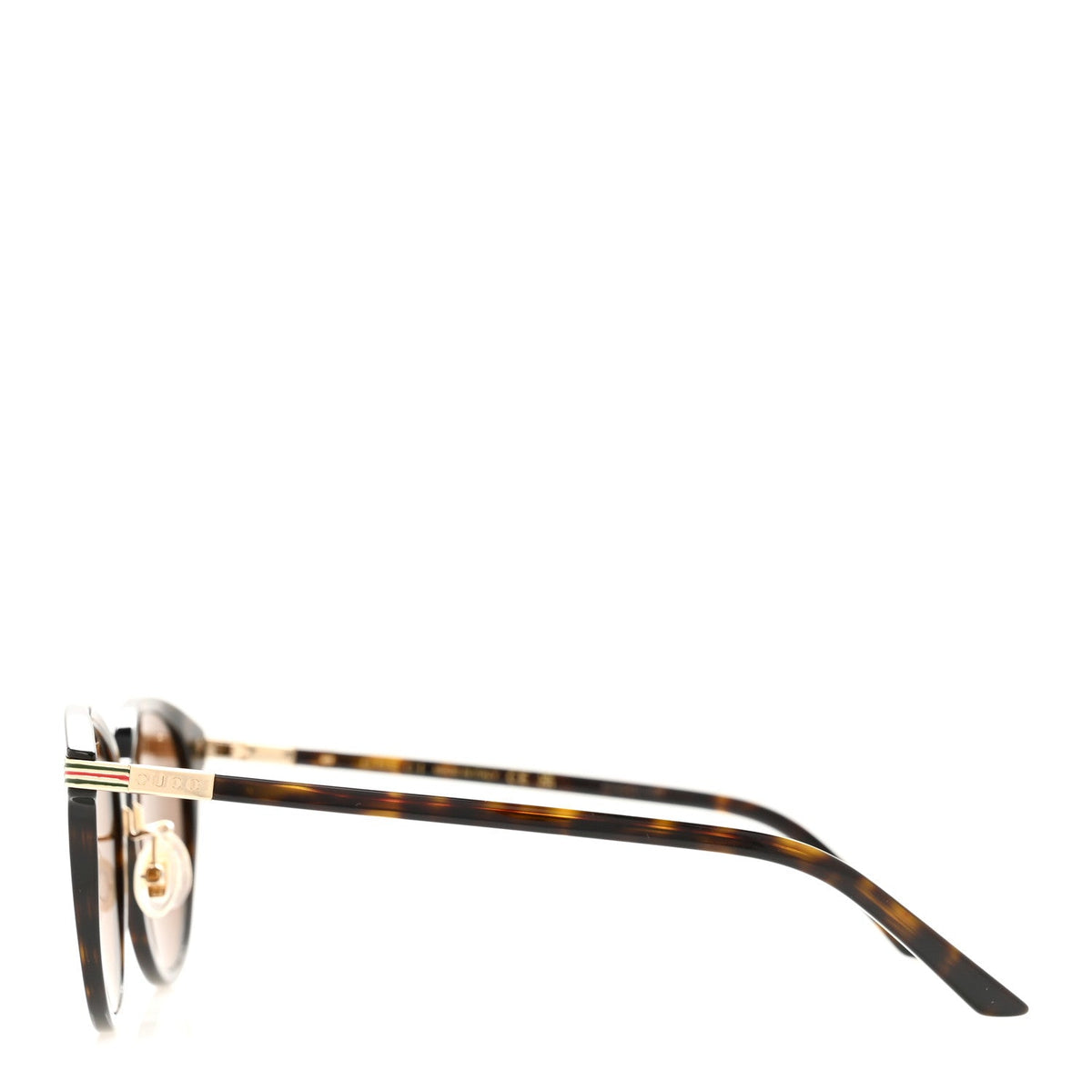 Acetate Round Frame Sunglasses GG1452SK Havana