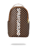 3D MOLDED RUBBER CHECKERED LOGO