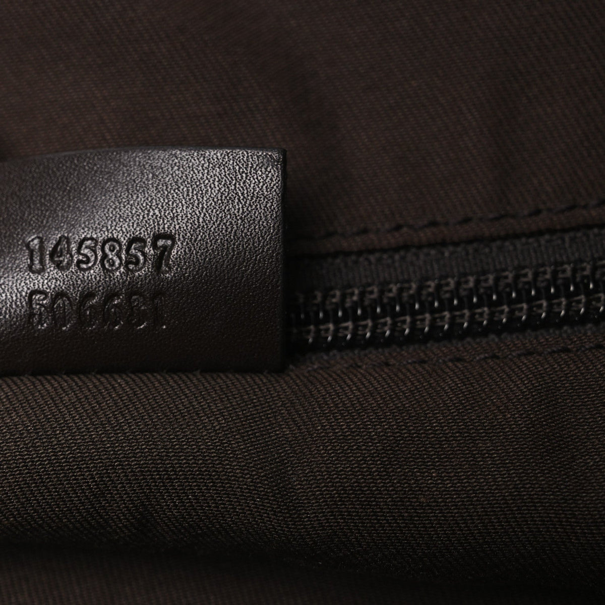 Monogram Calfskin Perforated Medium Flat Messenger Bag Dark Brown