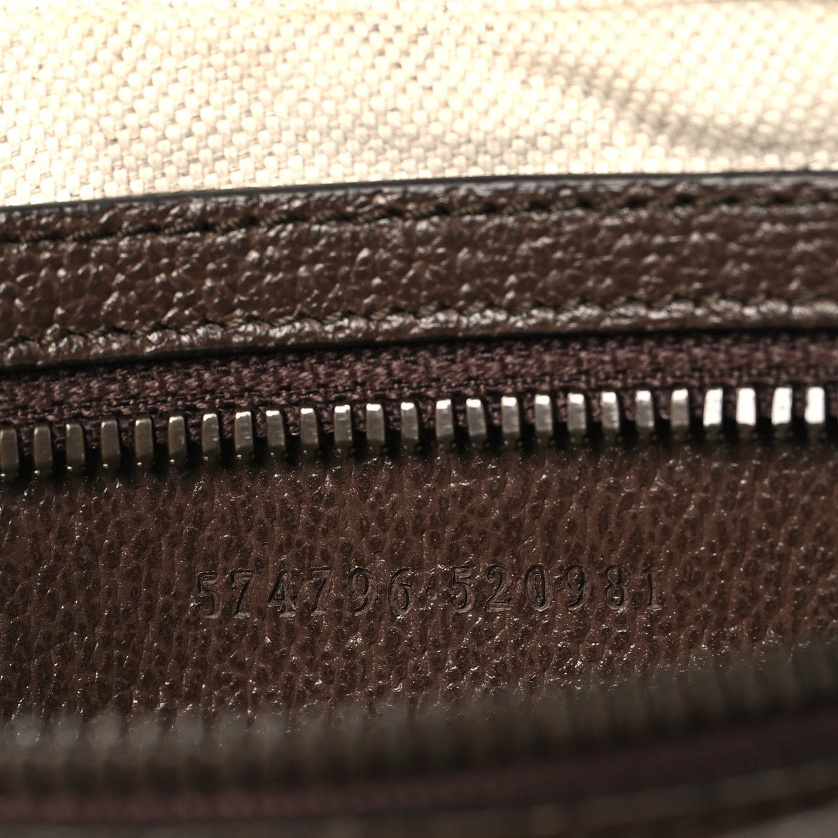 Soft GG Supreme Monogram Medium Ophidia Belt Bag Dark Brown