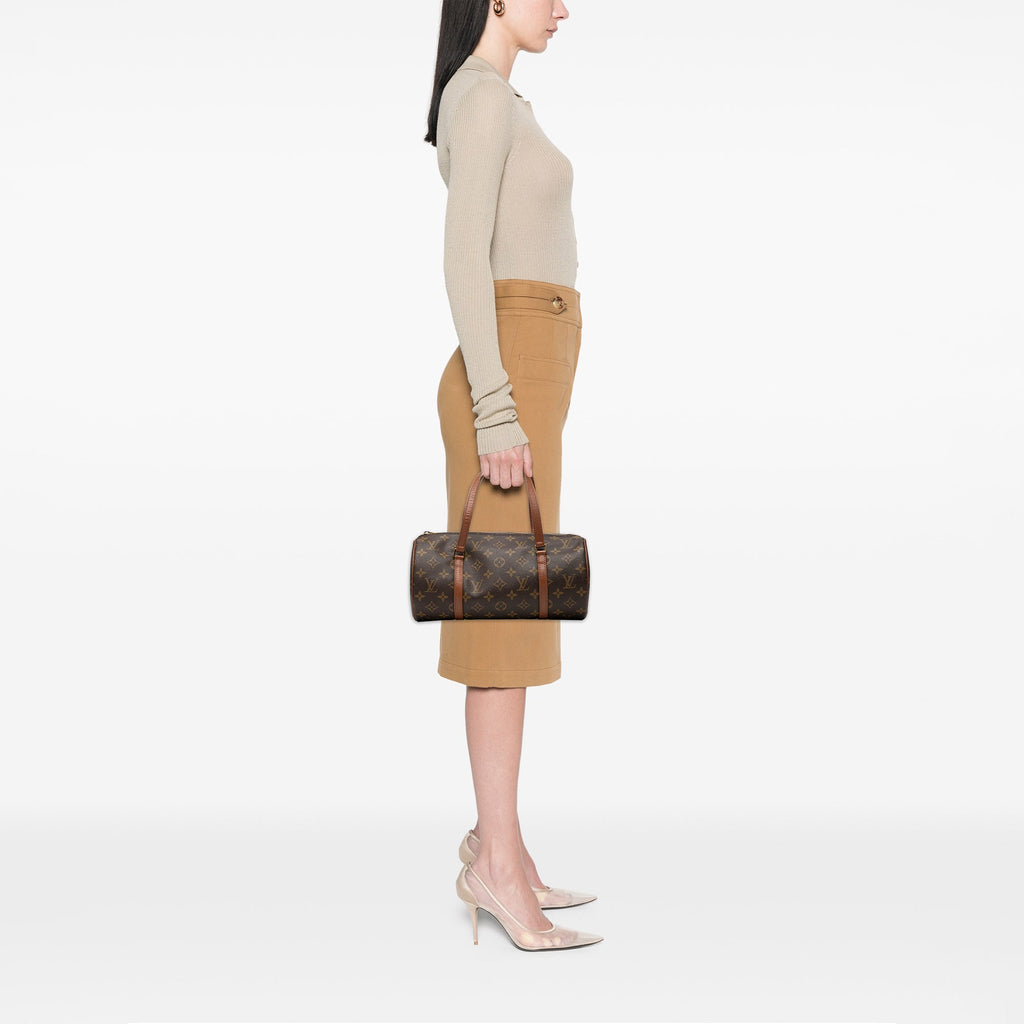 Papillon Handbag Monogram Canvas 30