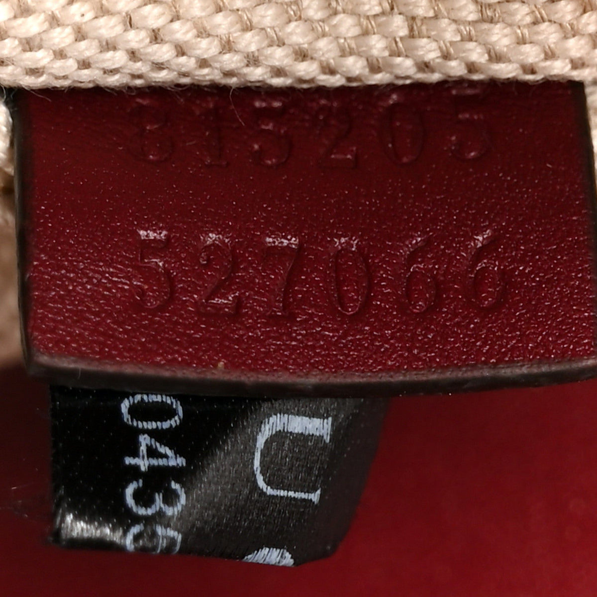 GG Supreme Monogram Horsebit 1955 Soft Small Shoulder Bag Beige Ebony Rosso Ancora
