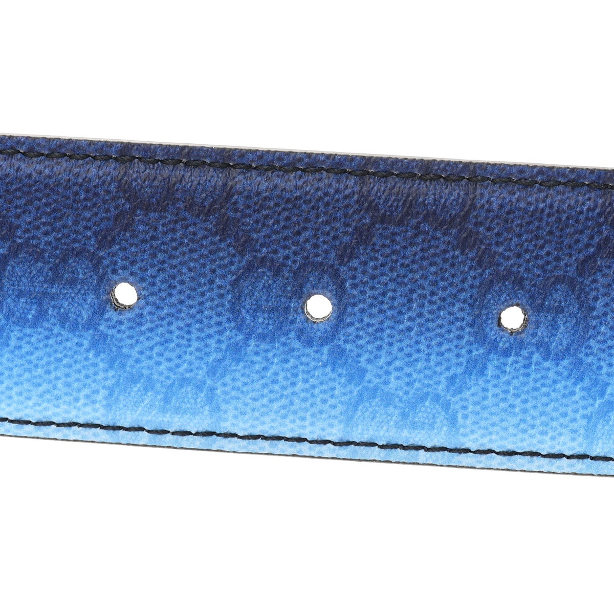 Interlocking Gradient GG Chroma 40mm Belt 85 34 Blue Agata