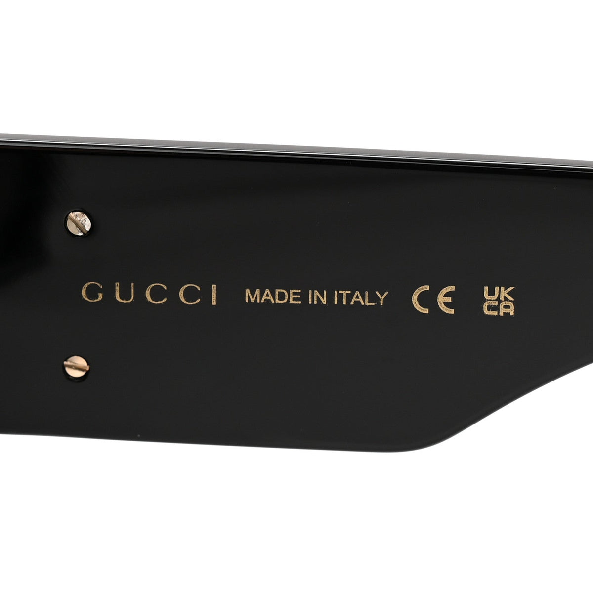 Acetate Square Sunglasses GG1546S Black