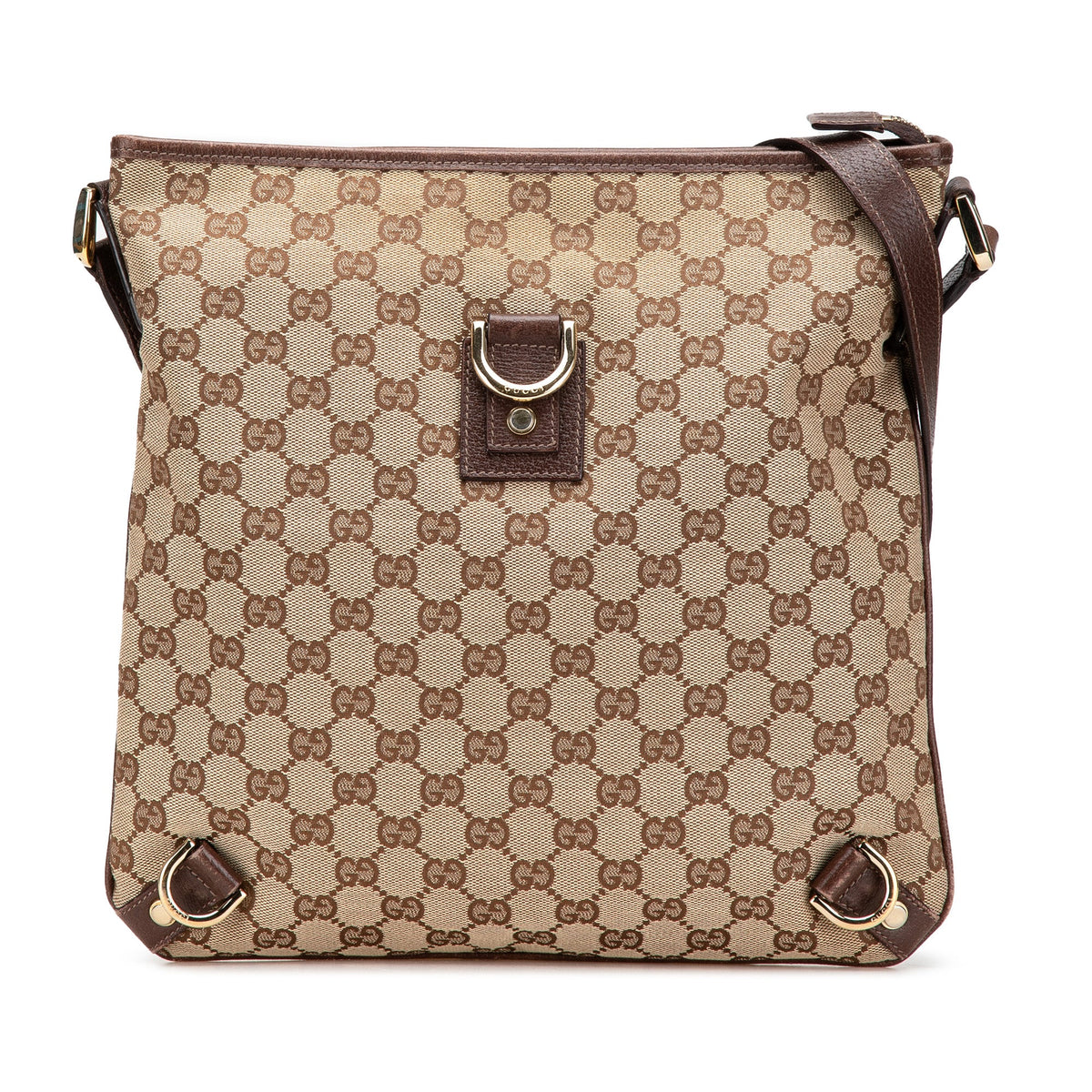 Abbey D-Ring Messenger Bag GG Canvas