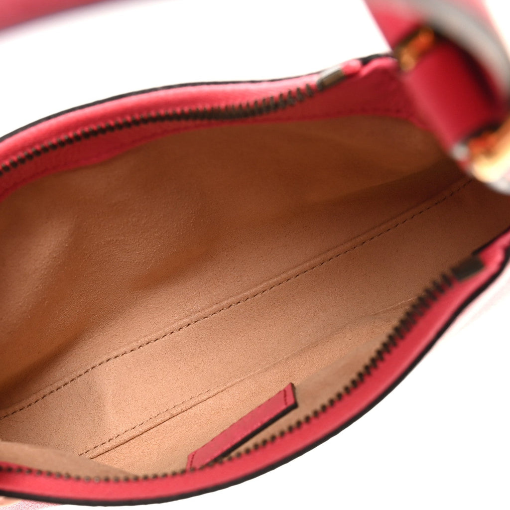 Goatskin Mini Aphrodite Shoulder Bag Rhodamine Pink