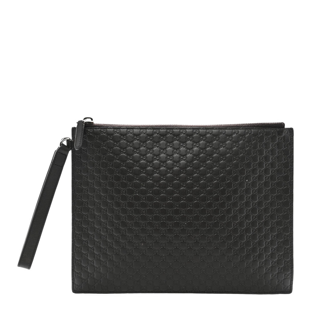 Microguccissima Clutch Black