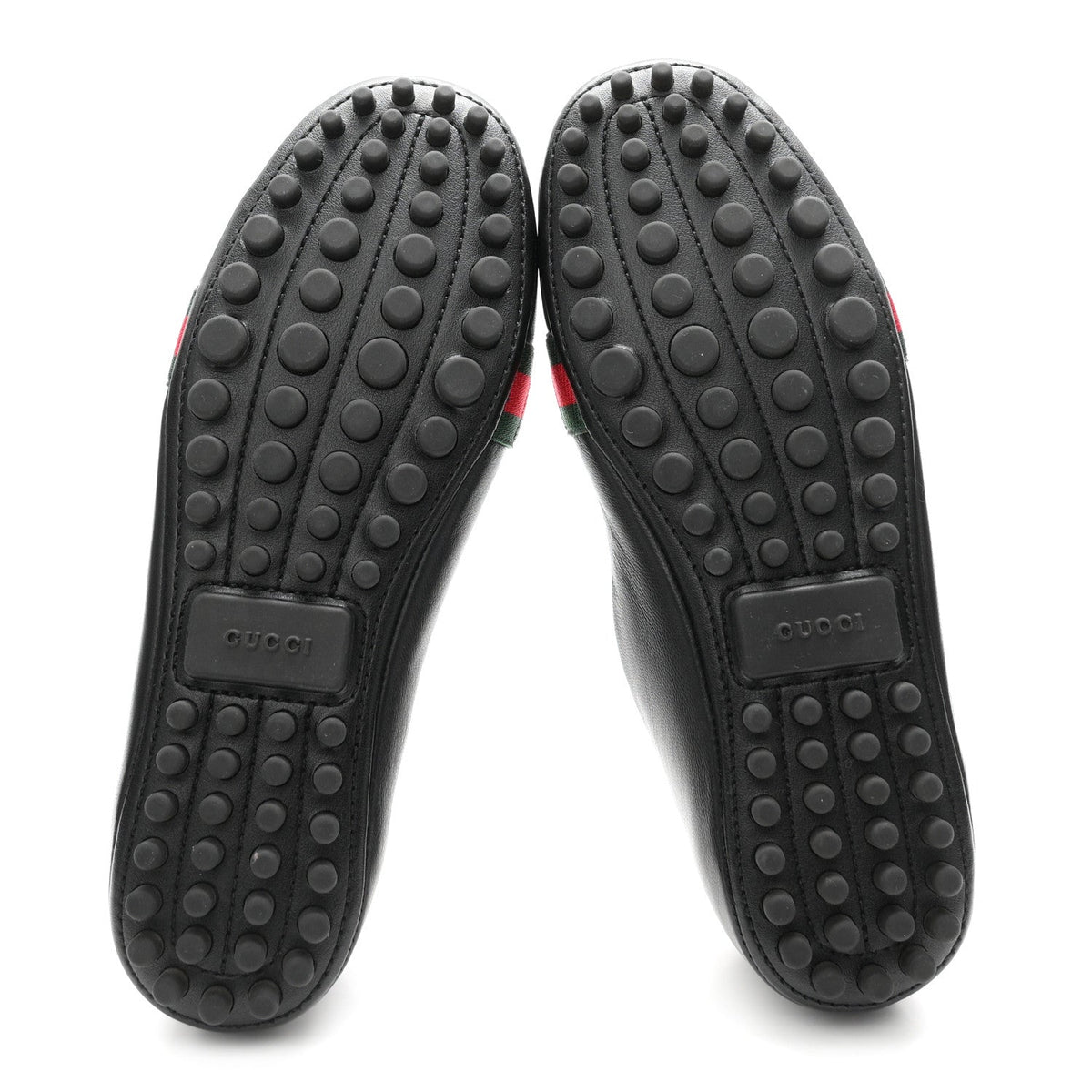 Calfskin Bayadere Bee Ballerina Flats 35.5 Black