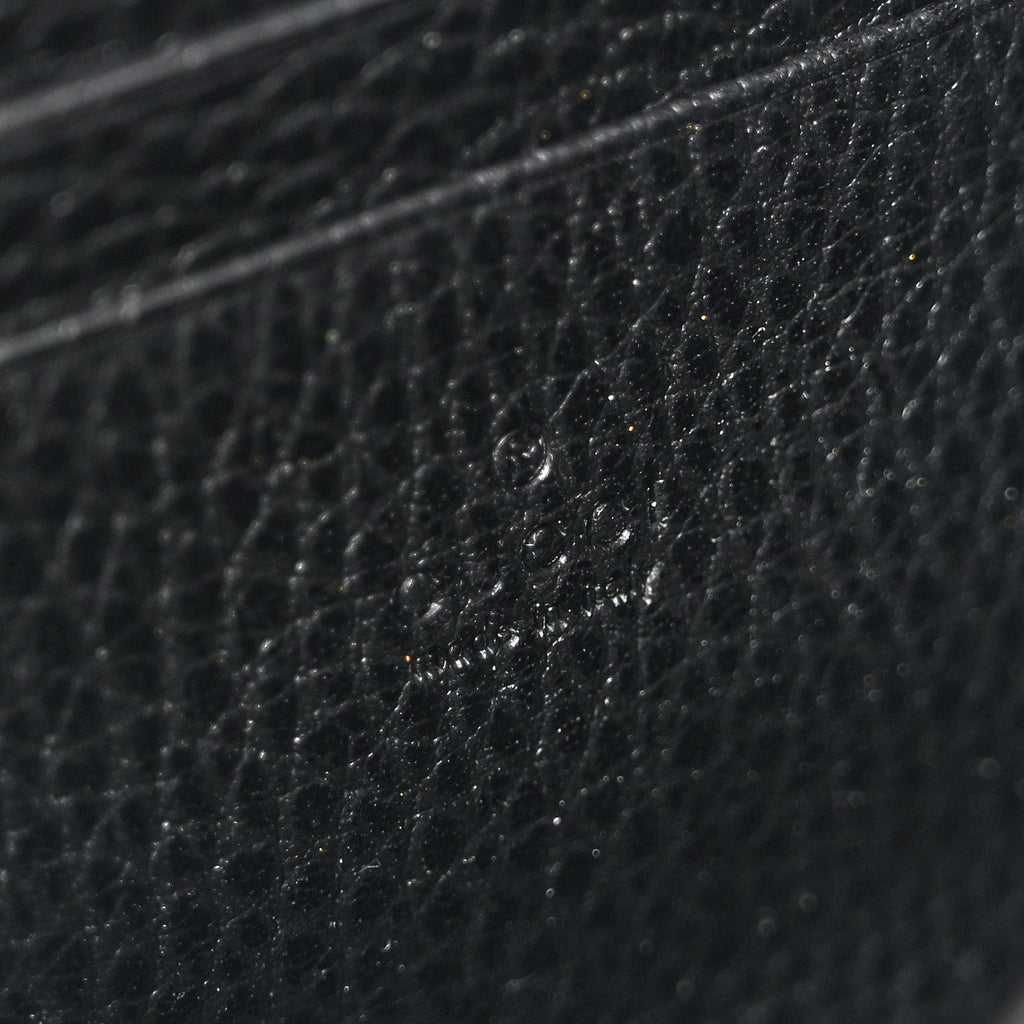 Calfskin Mini Dionysus Chain Wallet Black