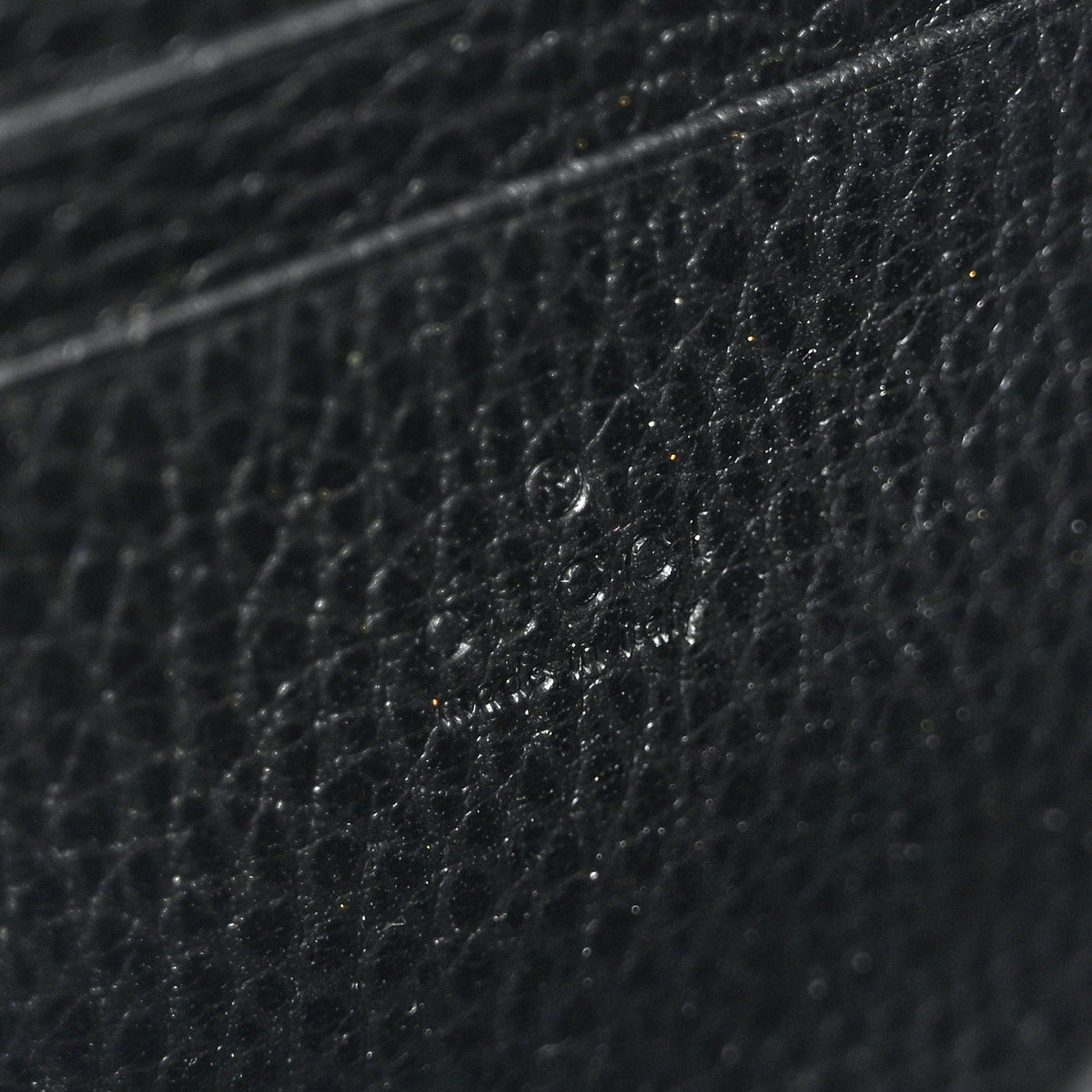 Calfskin Mini Dionysus Chain Wallet Black