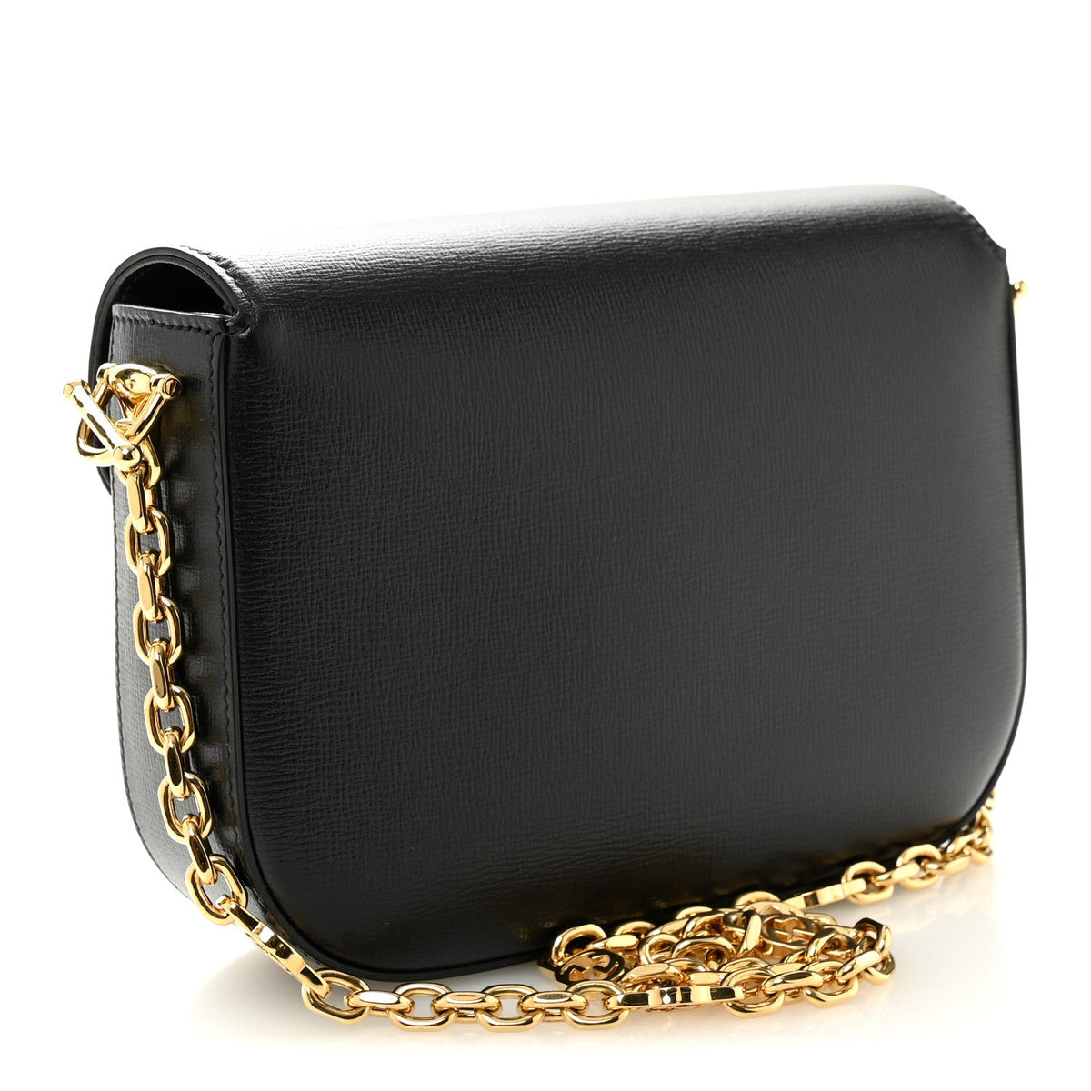 Azalea Calfskin Mini Crystal Horsebit 1955 Shoulder Bag Black
