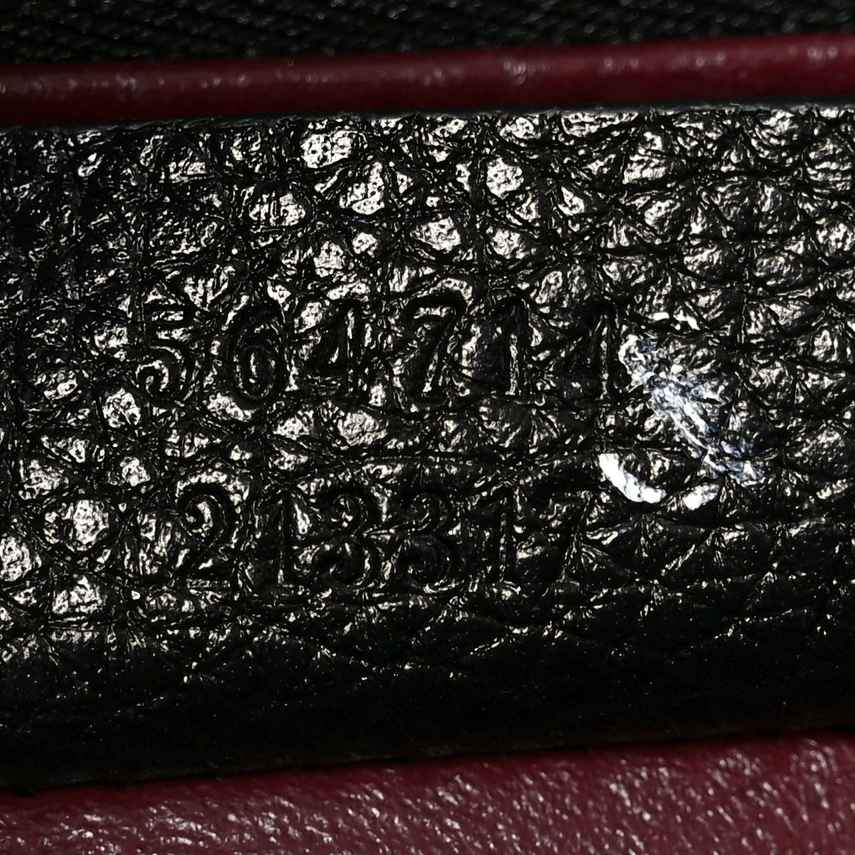 Grainy Calfskin Medium Zumi Top Handle Bag Black