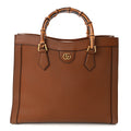 Wonka Grain Calfskin Medium Diana Tote Bag Cuir