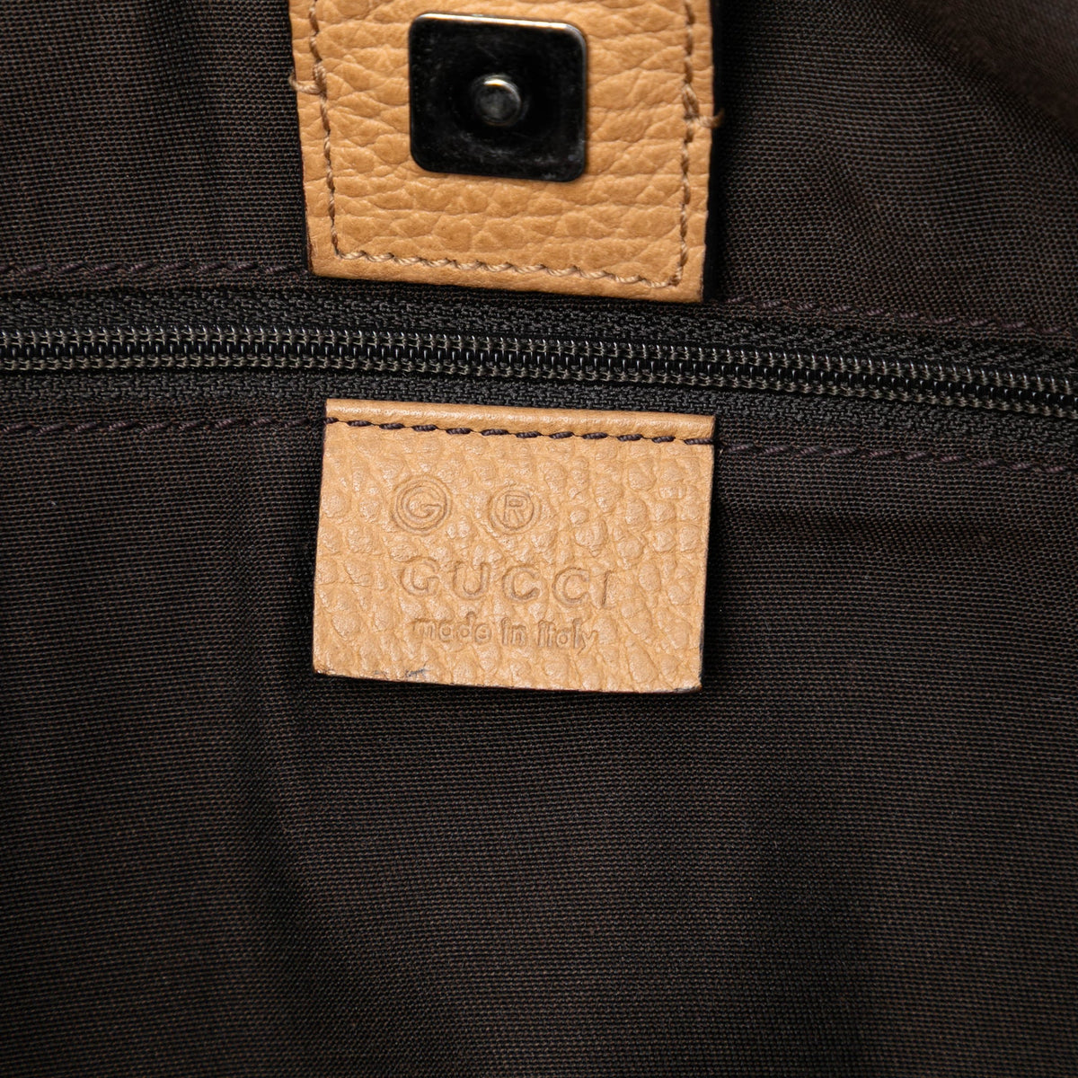 Abbey D-Ring Tote Leather Large