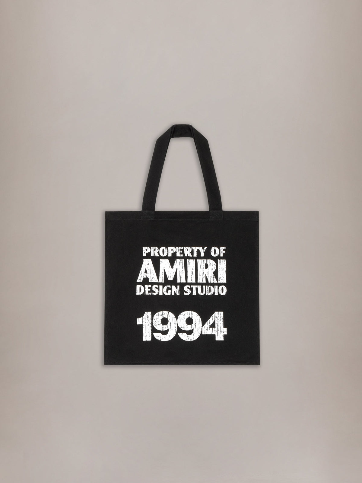AMIRI 1994 CANVAS TOTE BAG - Black