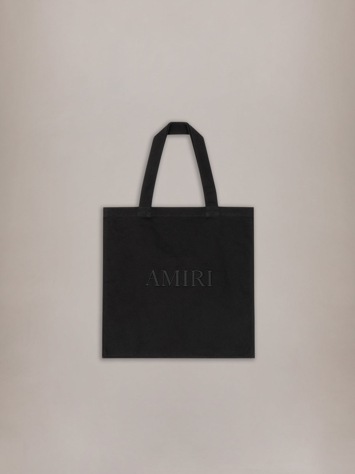 AMIRI CANVAS TOTE BAG - Black