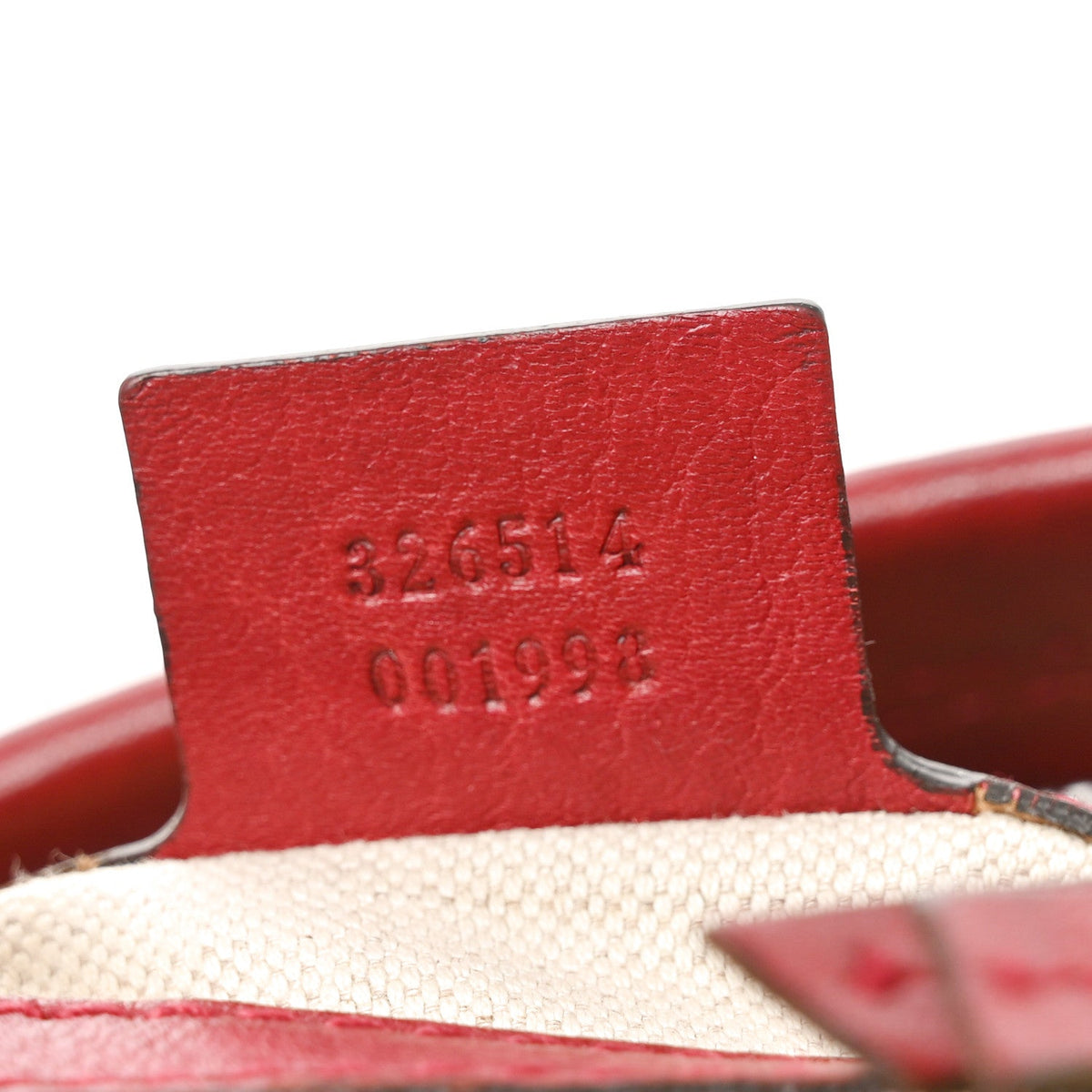 Monogram Small Miss GG Hobo Red