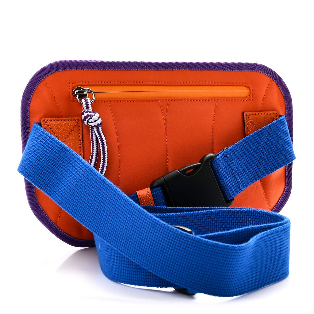 Jersey GG Monogram All Over Sporty Belt Bag Grey White Multicolor