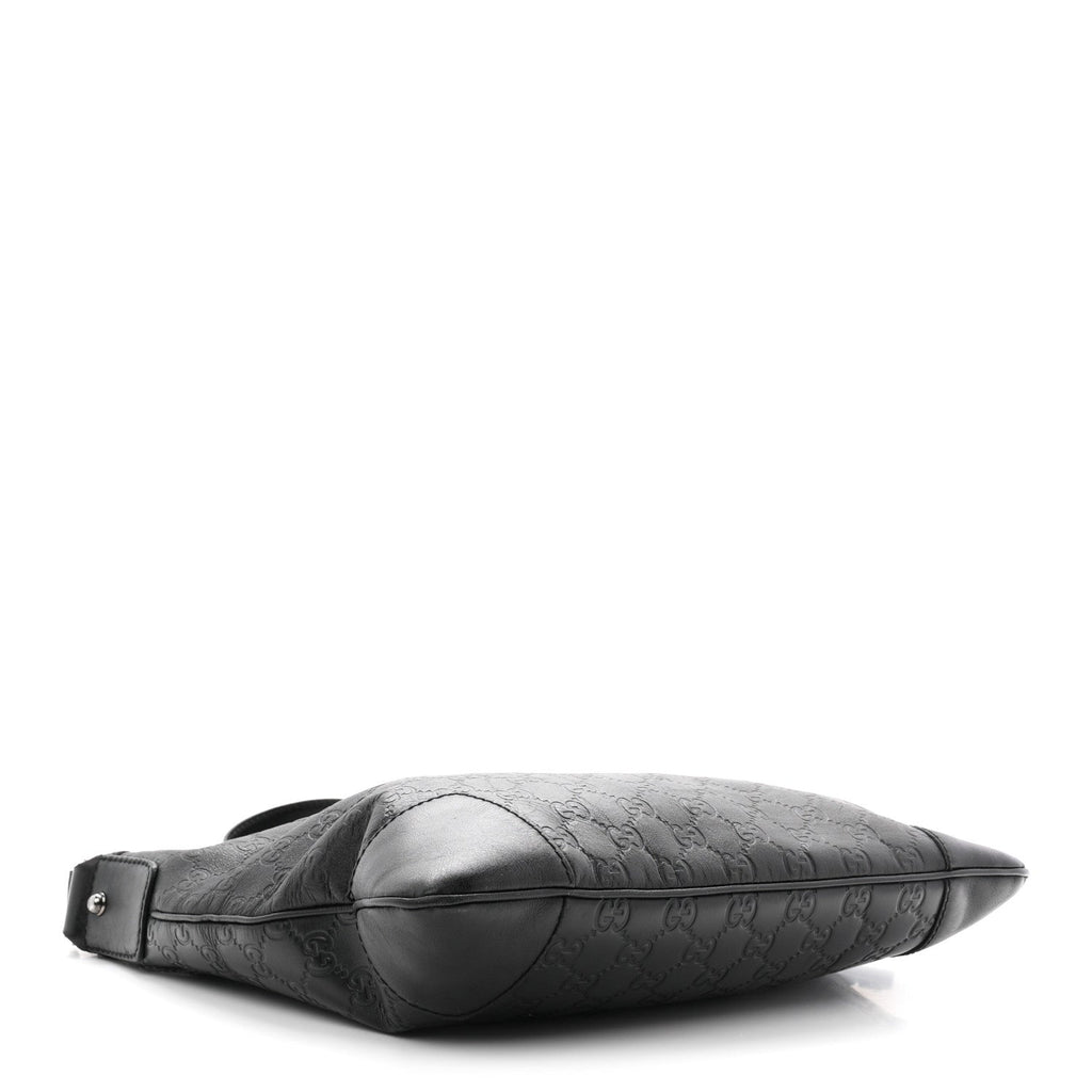 Guccissima GG Messenger Bag Black