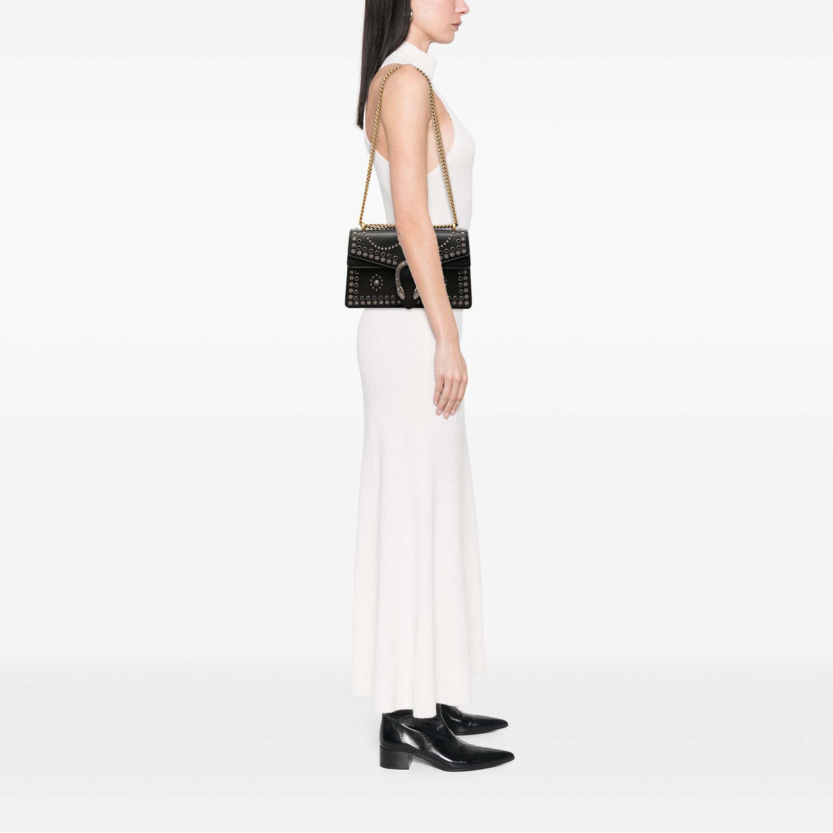 Dionysus Bag Studded Leather Small