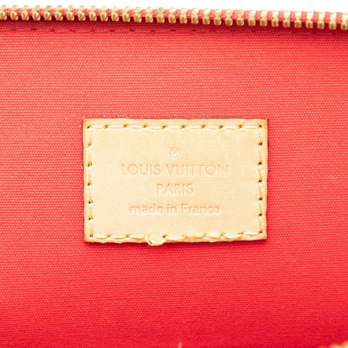 Alma Handbag Monogram Vernis PM