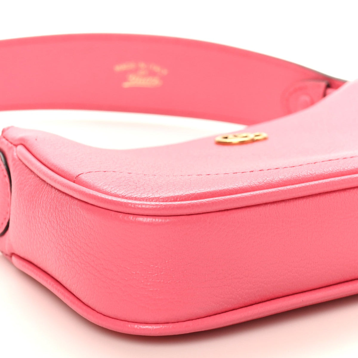 Goatskin Mini Aphrodite Shoulder Bag Rhodamine Pink