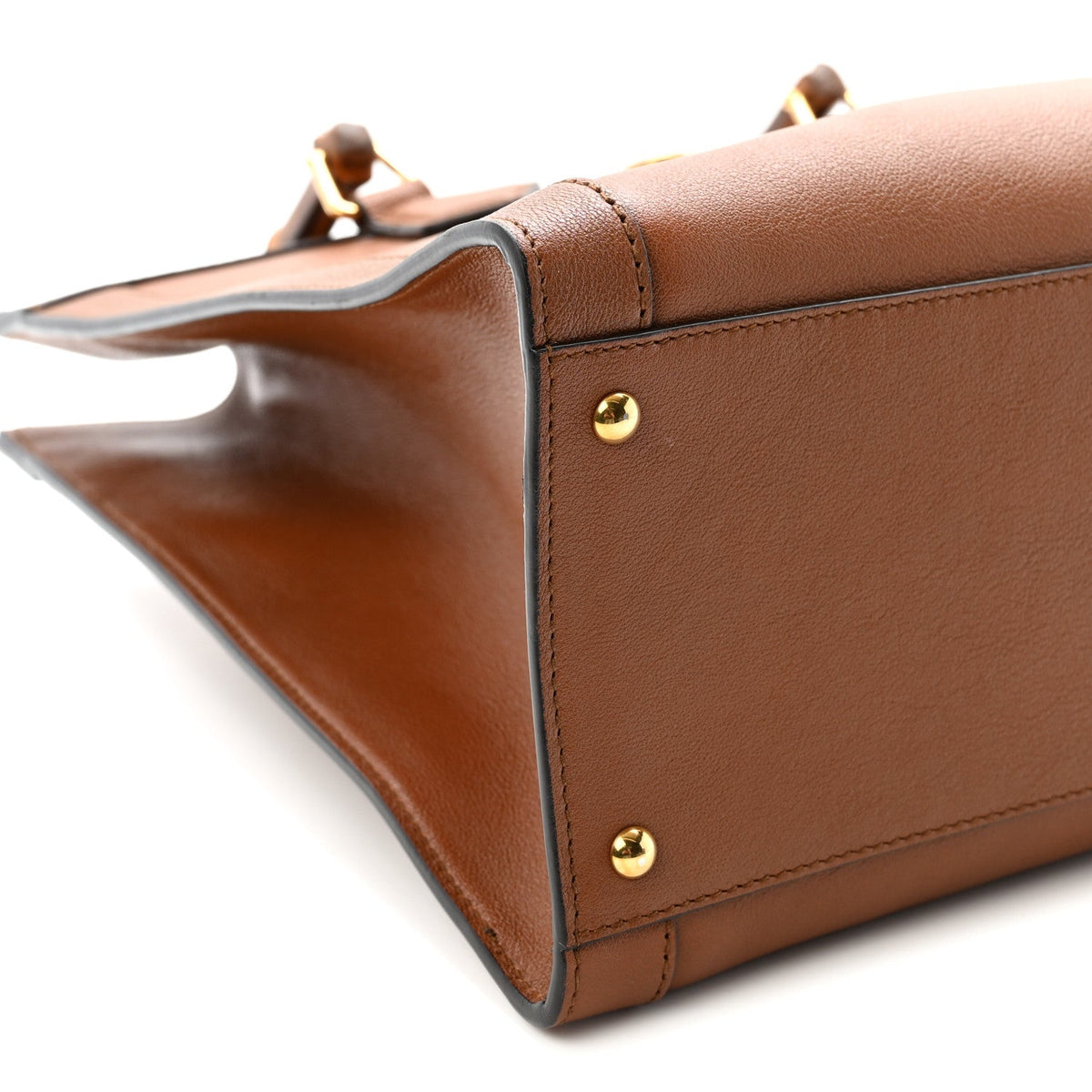 Wonka Grain Calfskin Medium Diana Tote Bag Cuir
