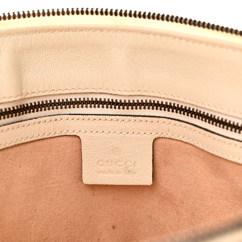 New Sakai Calfskin Lux Dahlia Chain Shoulder Bag Mystic White