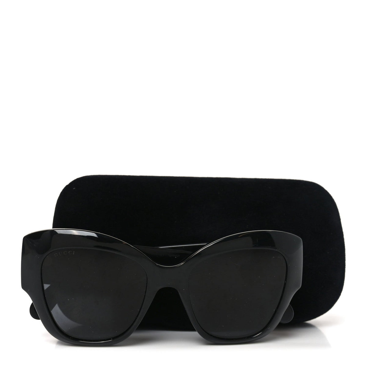 Acetate GG Butterfly Sunglasses GG0808S Black