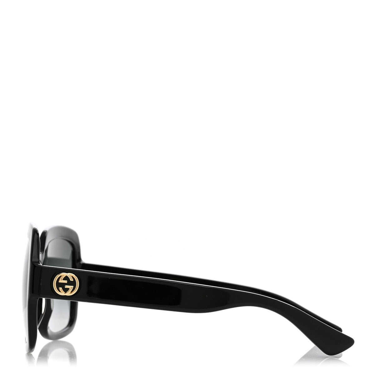 Acetate Square Frame Sunglasses GG0036S Black