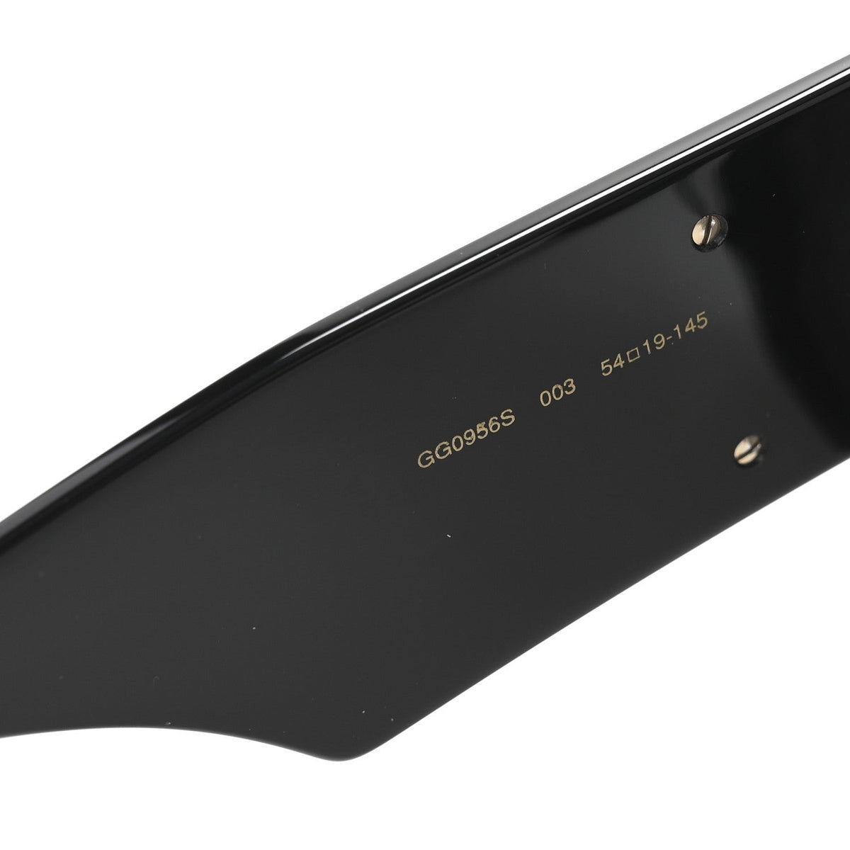 Acetate Square Frame Sunglasses GG0956S Black