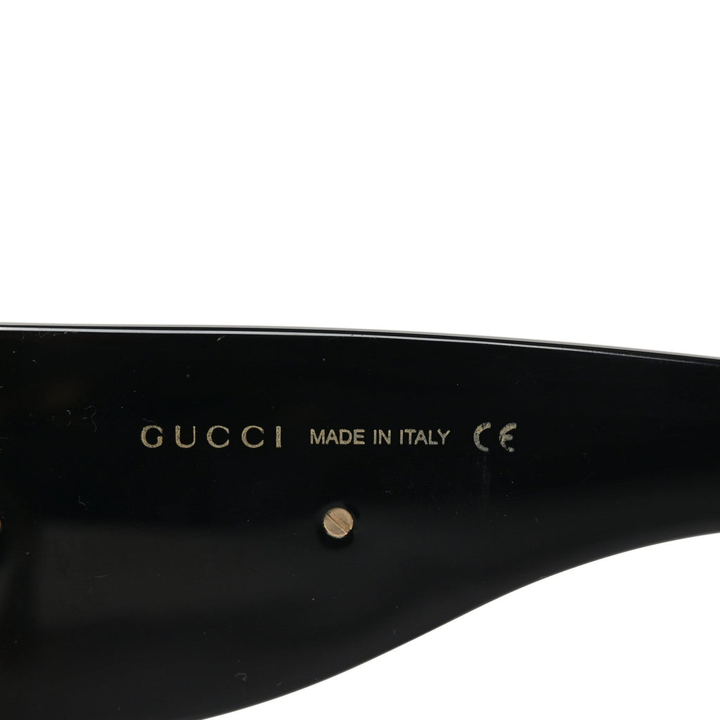Acetate Round Frame Sunglasses GG0177S Brown