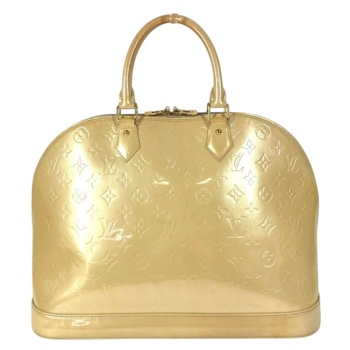 Alma Handbag Monogram Vernis GM