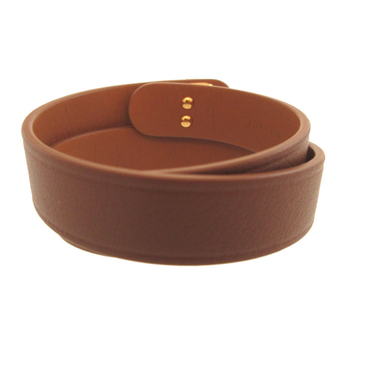 30 Montaigne Bracelet Leather Brown Small