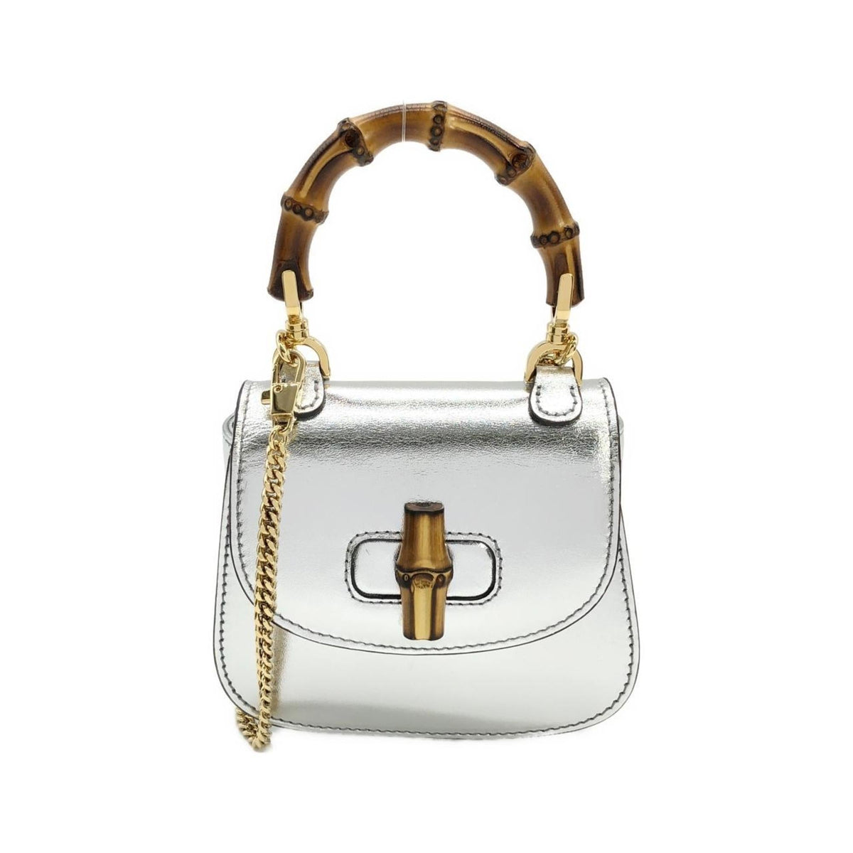 Bamboo 1947 Top Handle Bag Leather Mini