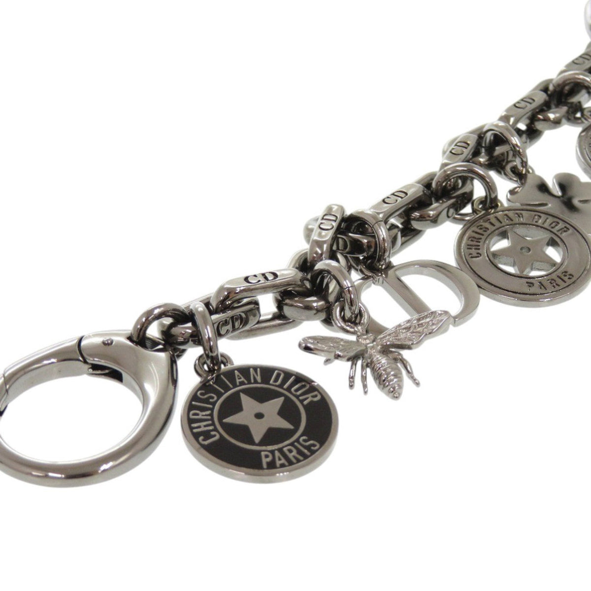 30 Montaigne Charm Metal Gunmetal Handbag Charm