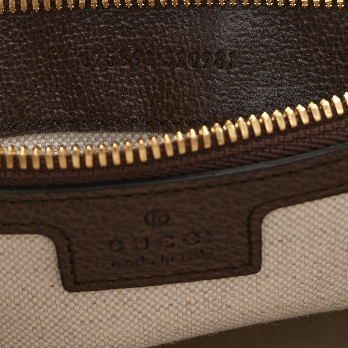 Monogram Jumbo GG Textured Dollar Calfskin Web Messenger Shoulder Bag Camel Ebony New Acero