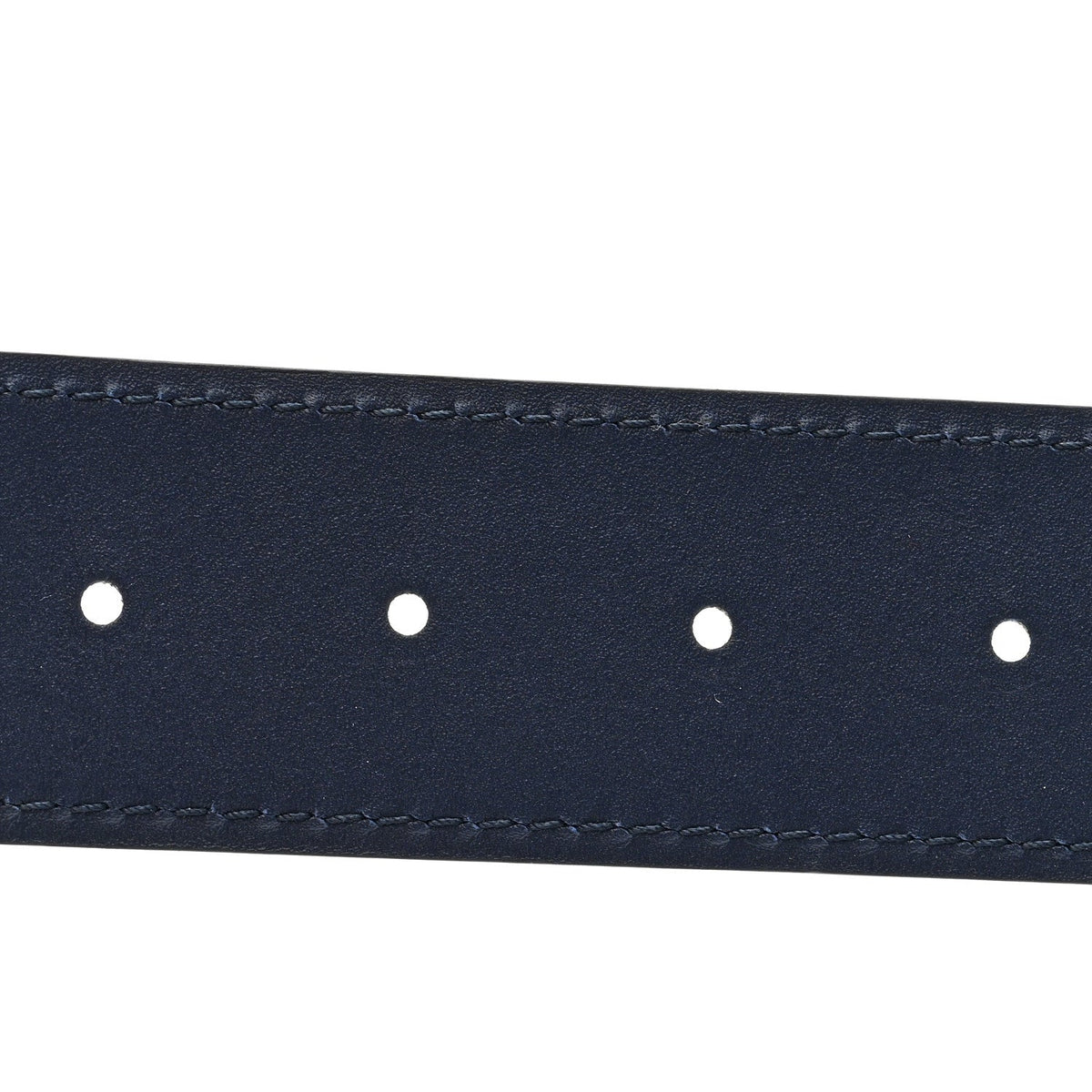 Calfskin Web Interlocking G Belt 90 36 Navy