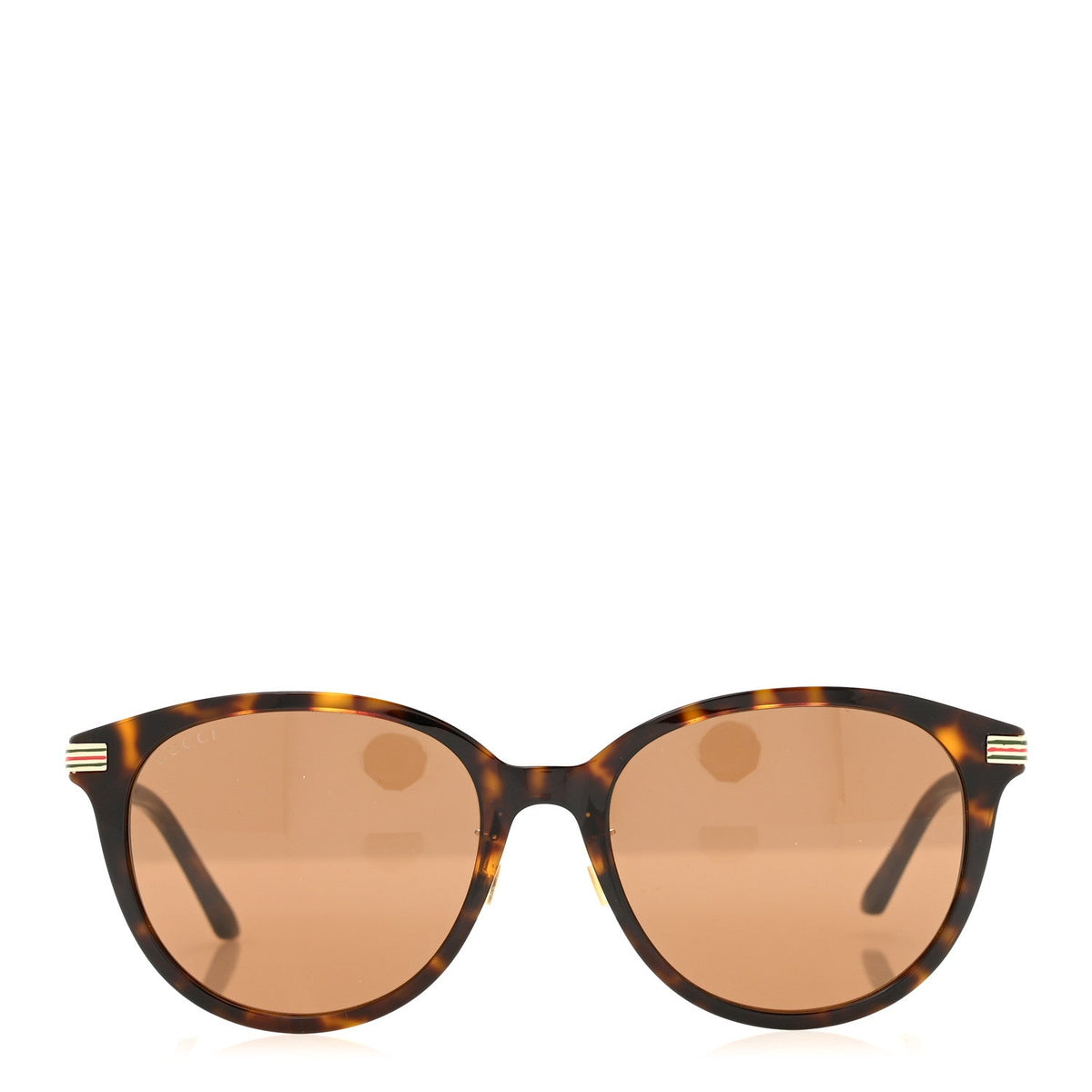 Acetate Round Frame Sunglasses GG1452SK Havana
