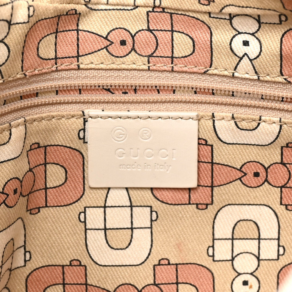 GG Plus Small Hobo White