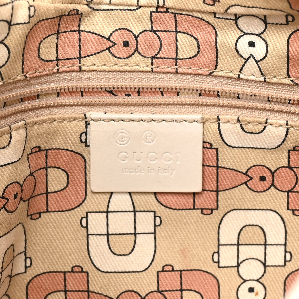 GG Plus Small Hobo White