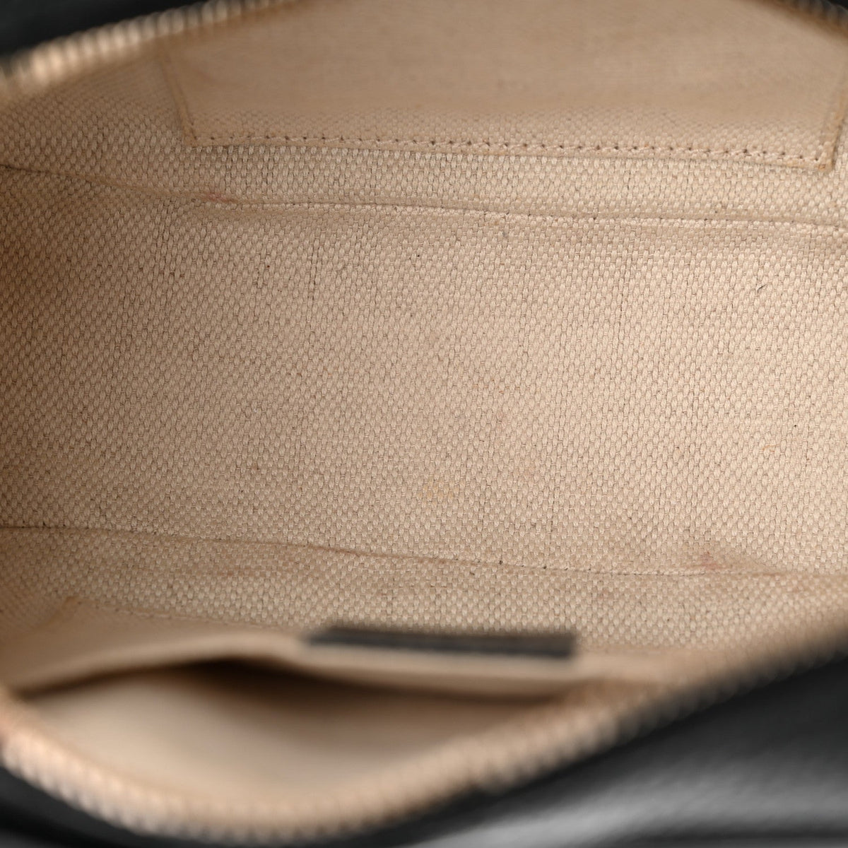 Pebbled Calfskin Soho Disco Bag Black