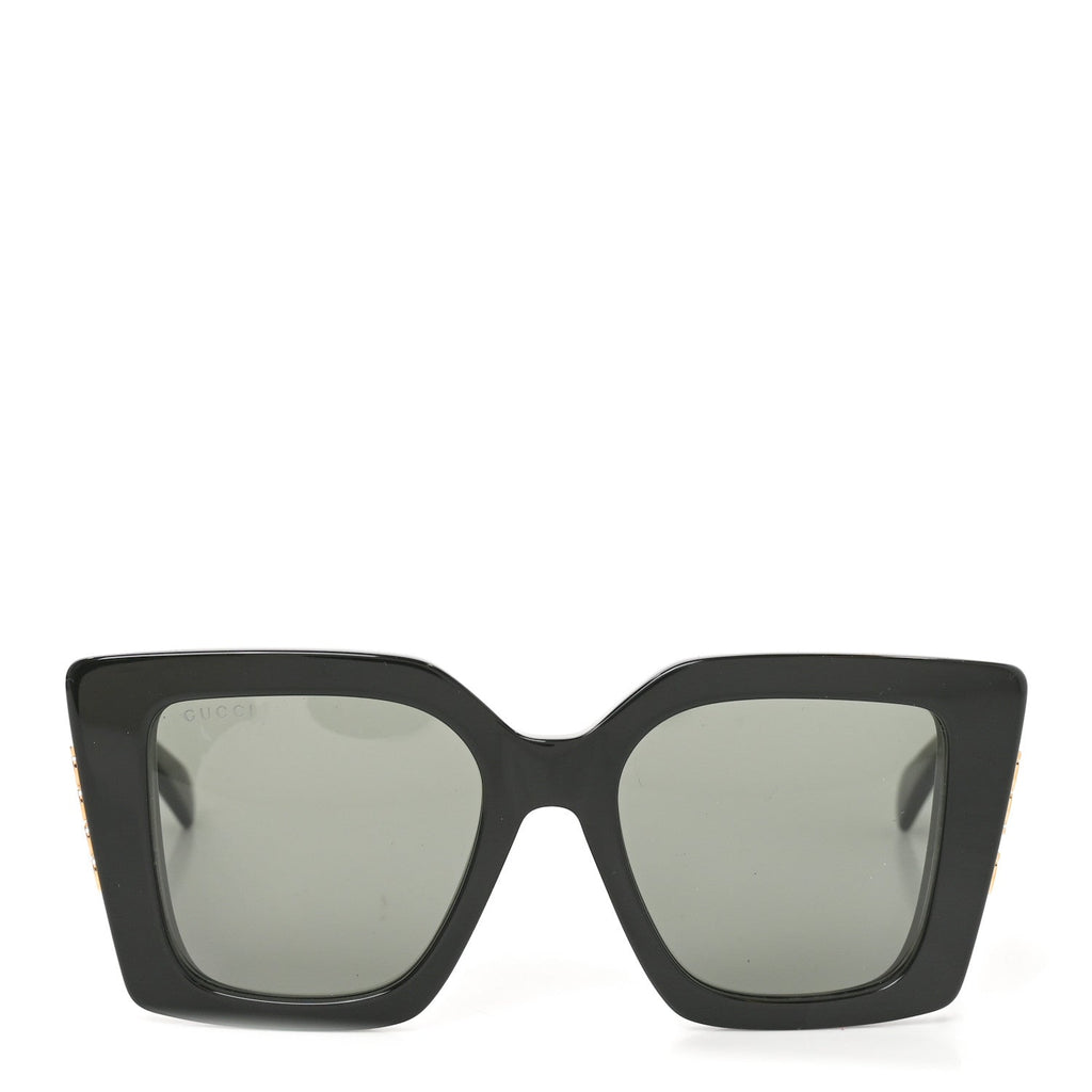 Acetate Square Frame Sunglasses GG2039S Black