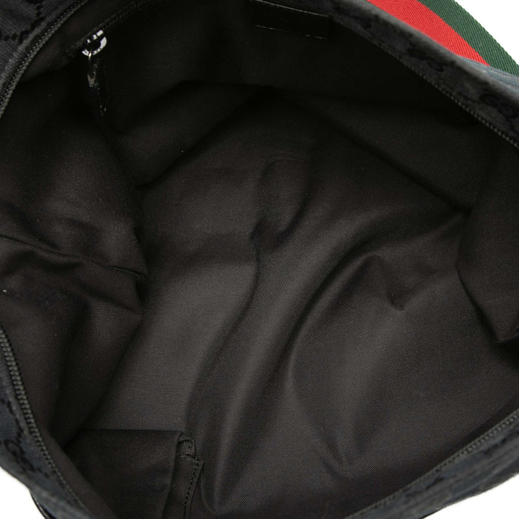 Front Pocket Web Messenger GG Canvas Medium