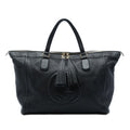 Soho Zip Tote Leather Large
