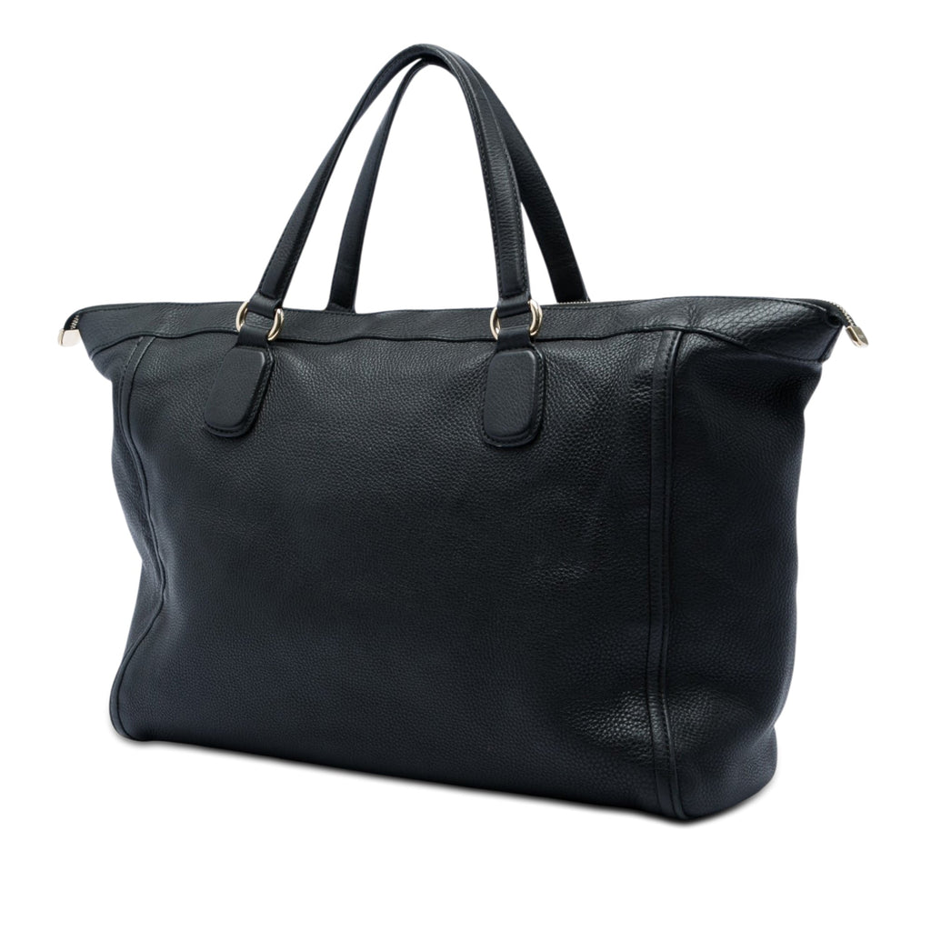 Soho Zip Tote Leather Large