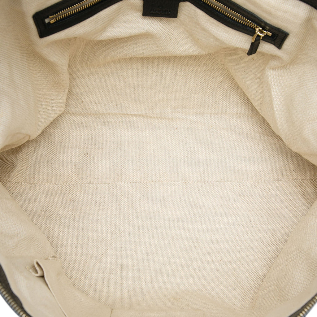 Soho Zip Tote Leather Large