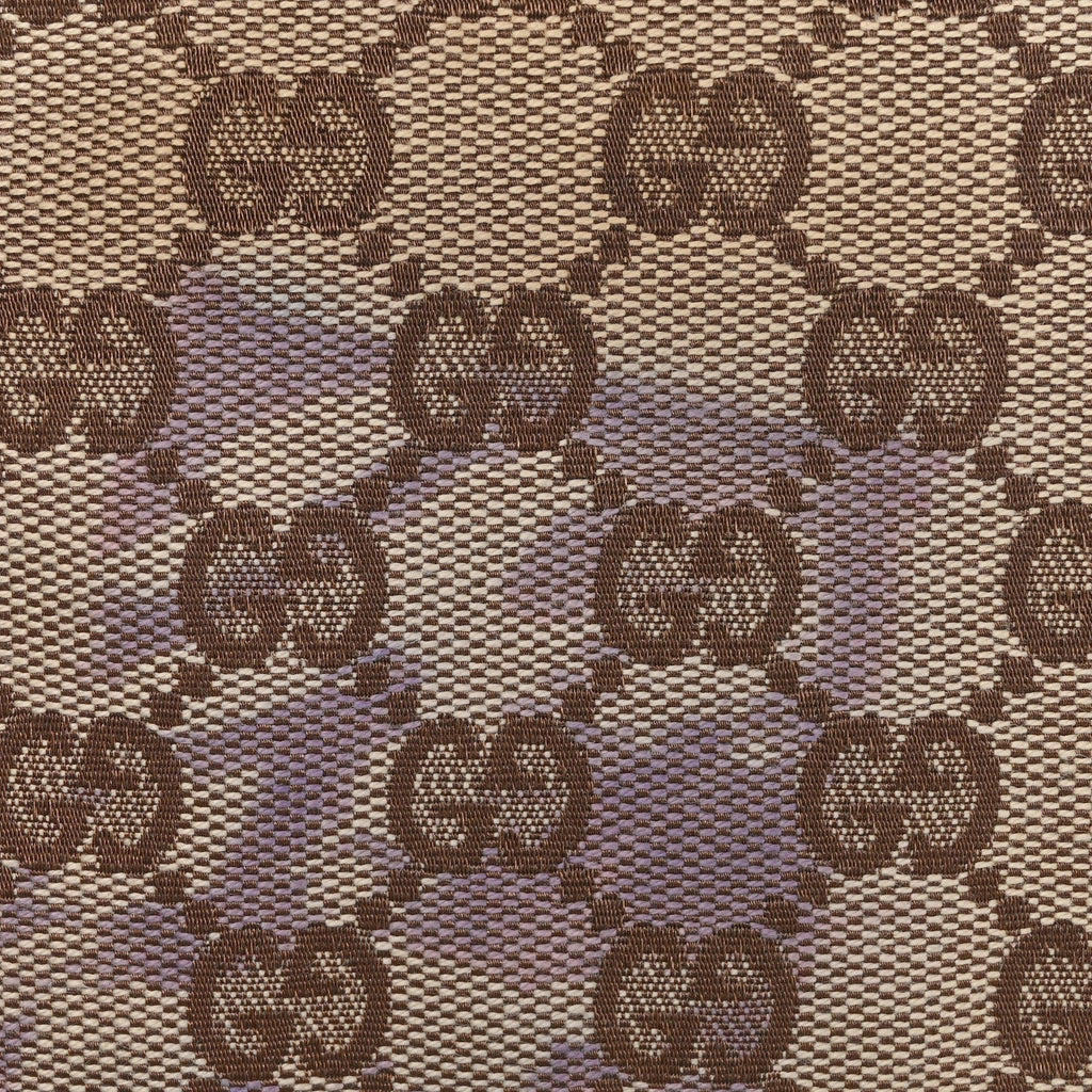 GG Monogram Web Double Pocket Belt Bag Ebony