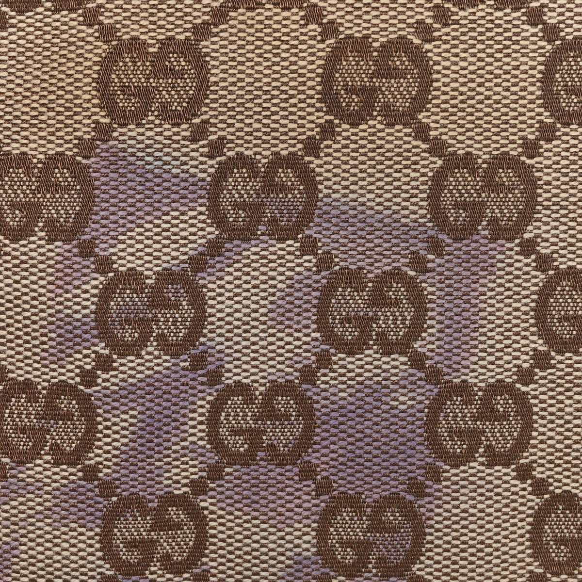 GG Monogram Web Double Pocket Belt Bag Ebony